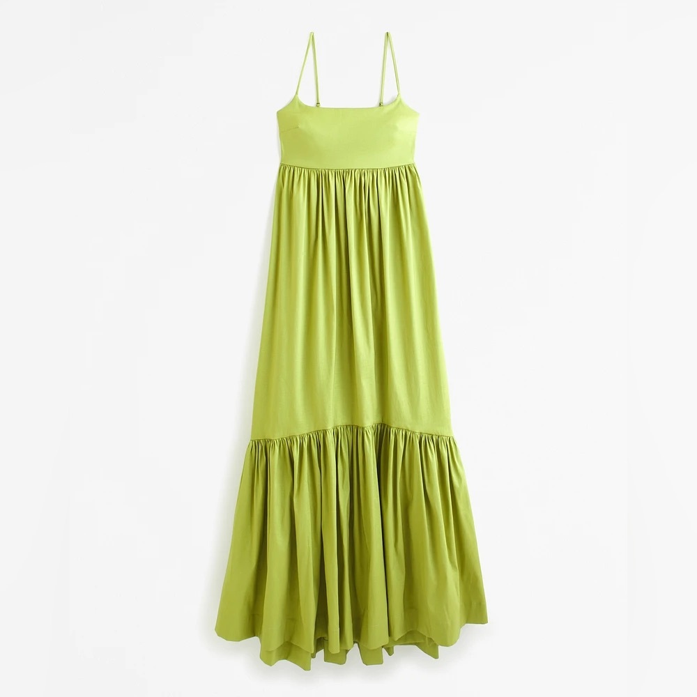 Abercrombie & Fitch | Drama Bow-back taffeta gown